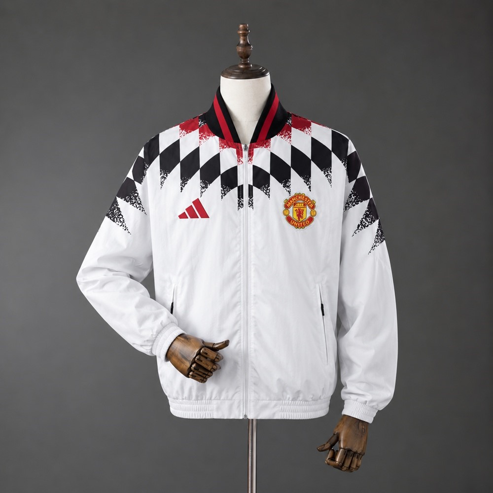 Chaqueta M-U Full-Zip 2026/27 Blanco